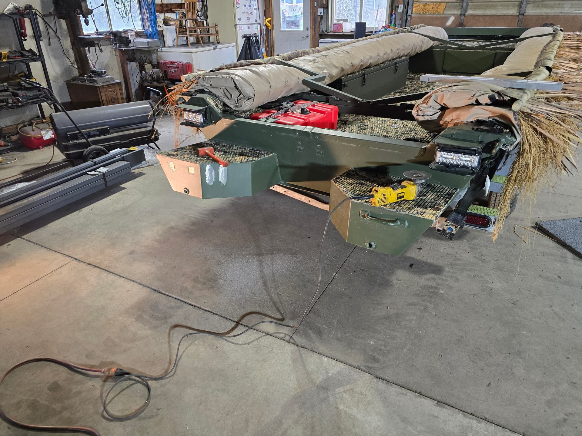 Gallery photos for False Transom Conversion on a Blackwater Duck Boat: Image #6