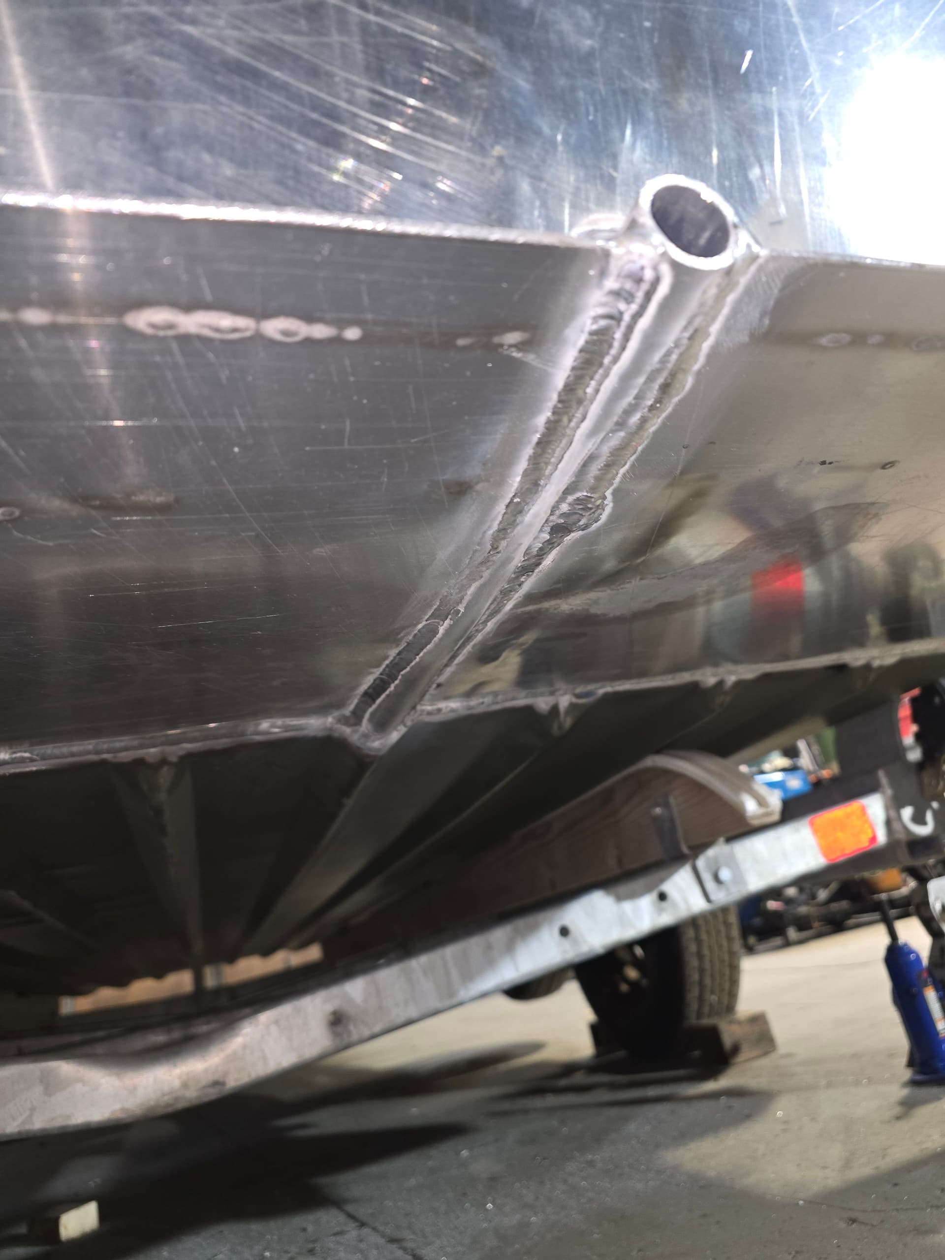 Gallery photos for False Transom Conversion on a Blackwater Duck Boat: Image #1