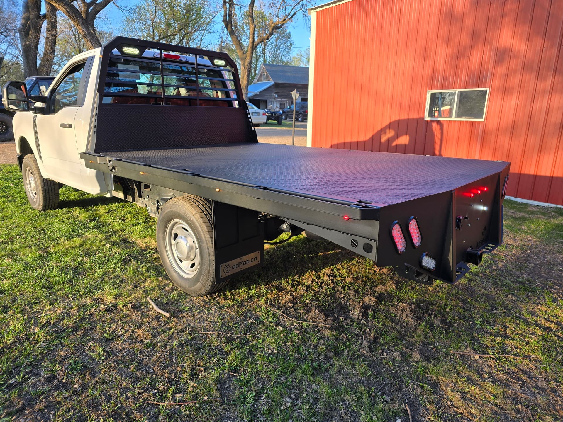Gallery photos for Custom Double Diamond Flatbed Build for Brewster Building Center: Image #7