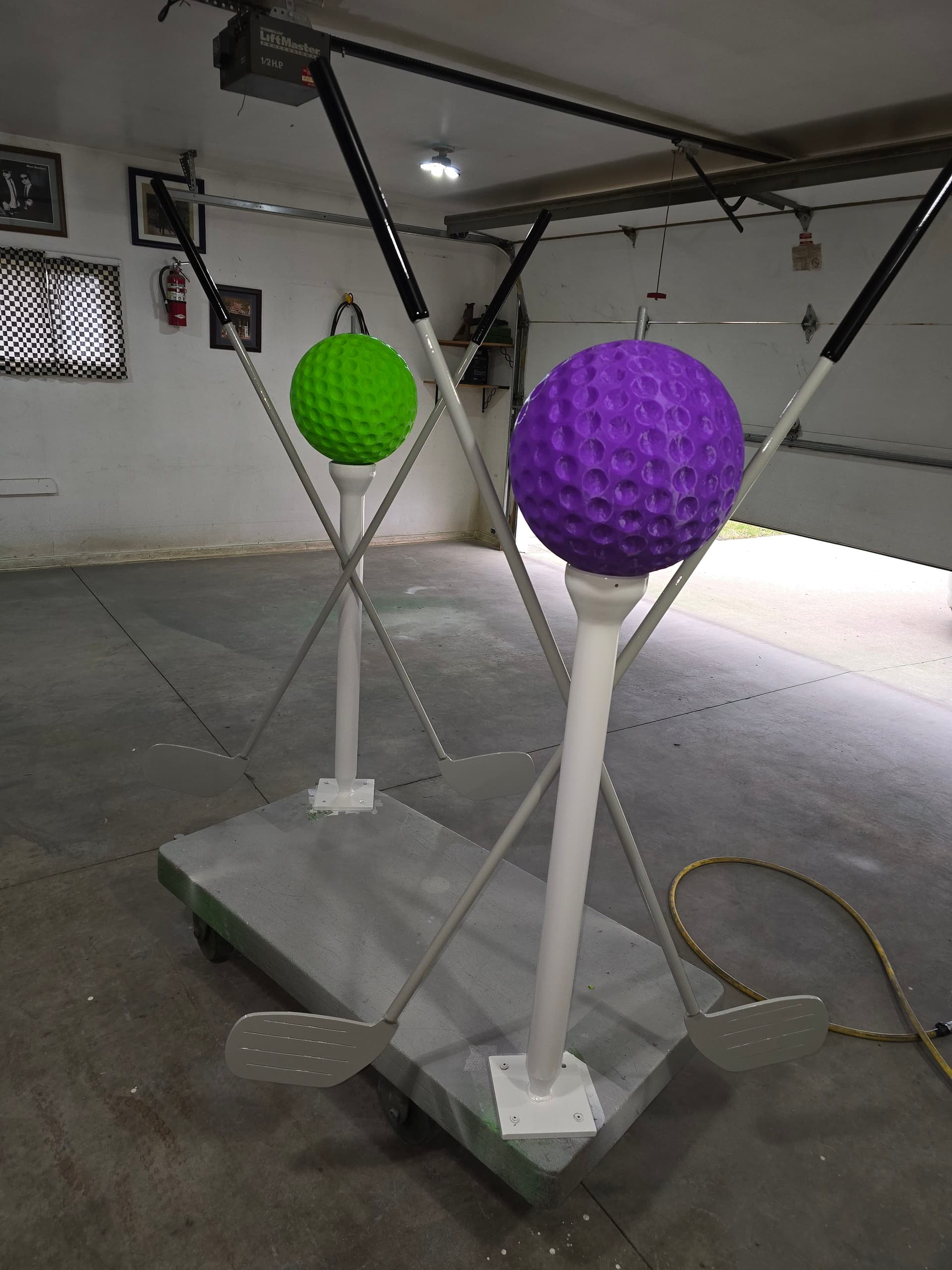 Gallery photos for Custom Fabricated Golf Statues Installed at Willmar Mall Entrance: Image #5