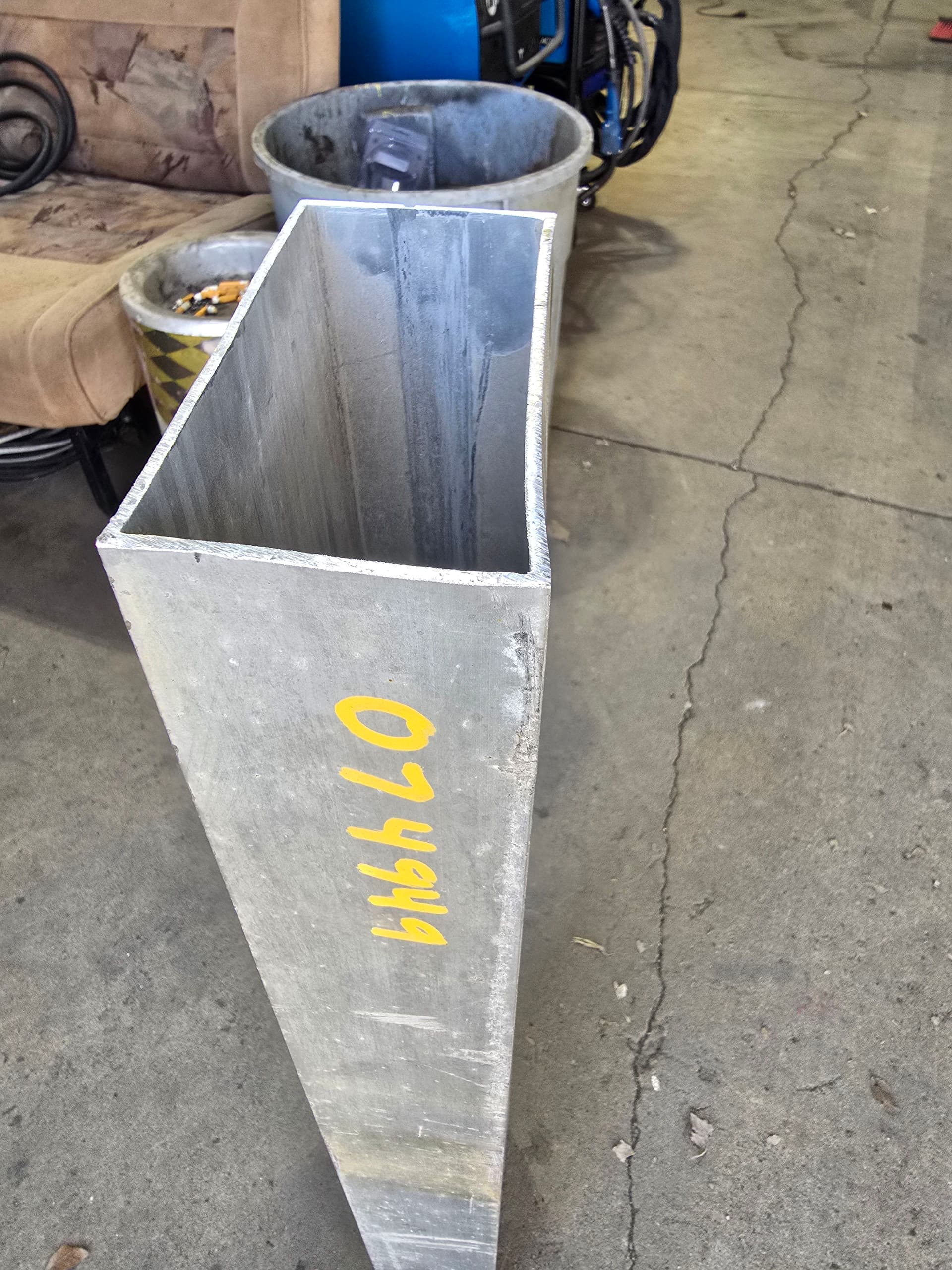 Gallery photos for Custom Aluminum Light Bar Housing Built for a Semi Truck: Image #3