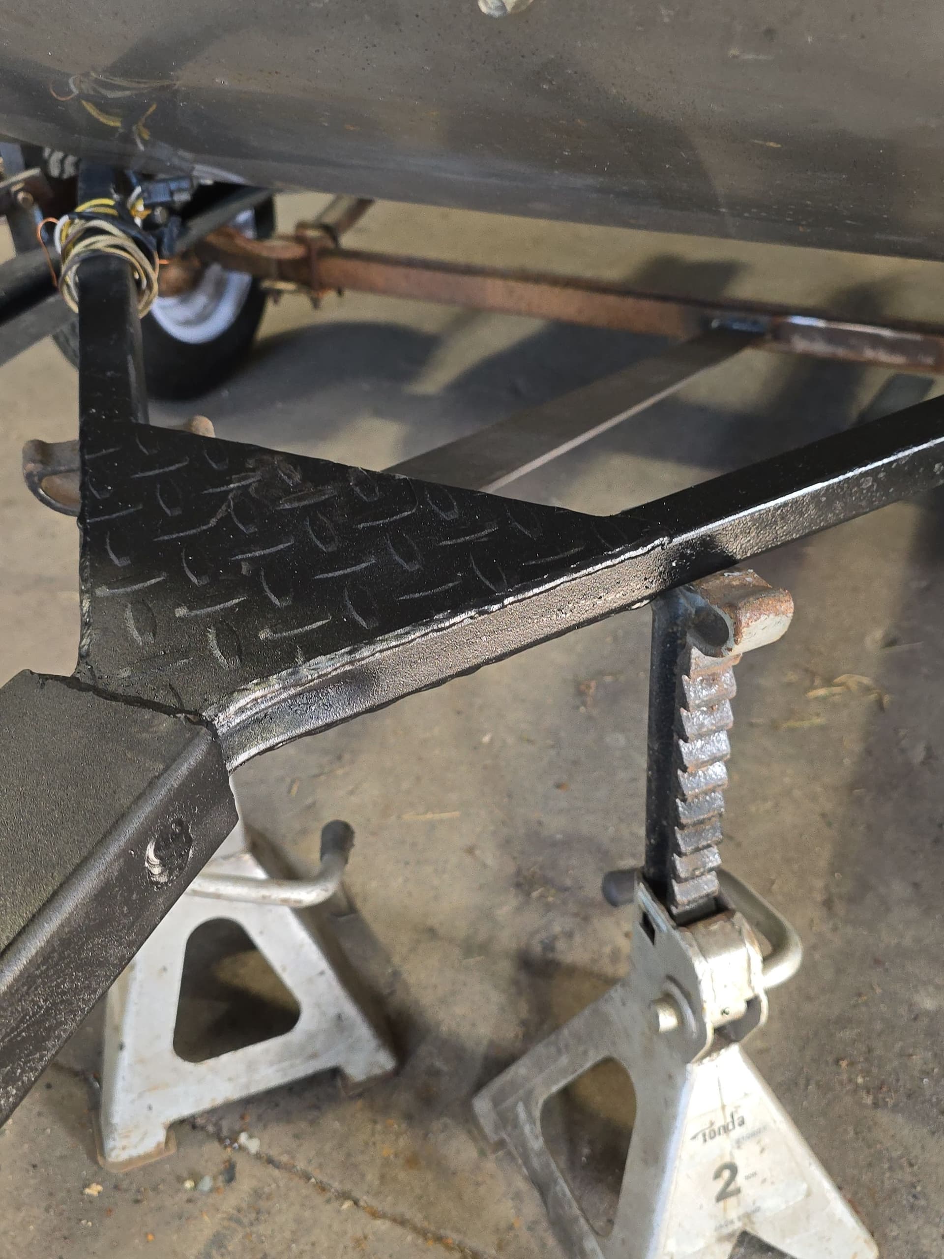 Gallery photos for Custom Fender Fabrication for a One-of-a-Kind Ride-Behind Trailer: Image #6