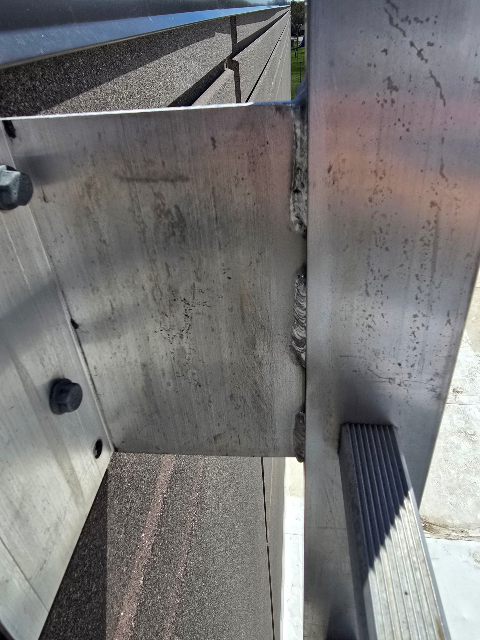 Gallery photos for Roof Access Ladder Repair at MACCRAY High School in Clara City: Image #3
