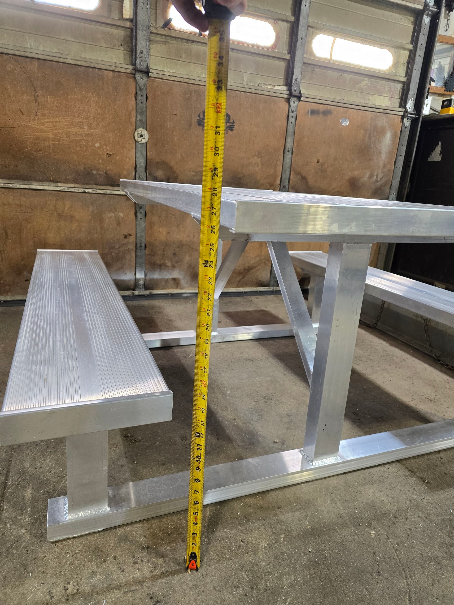 Gallery photos for Custom Aluminum Picnic Table and Outdoor Fireplaces Headed to Willmar Expo: Image #6