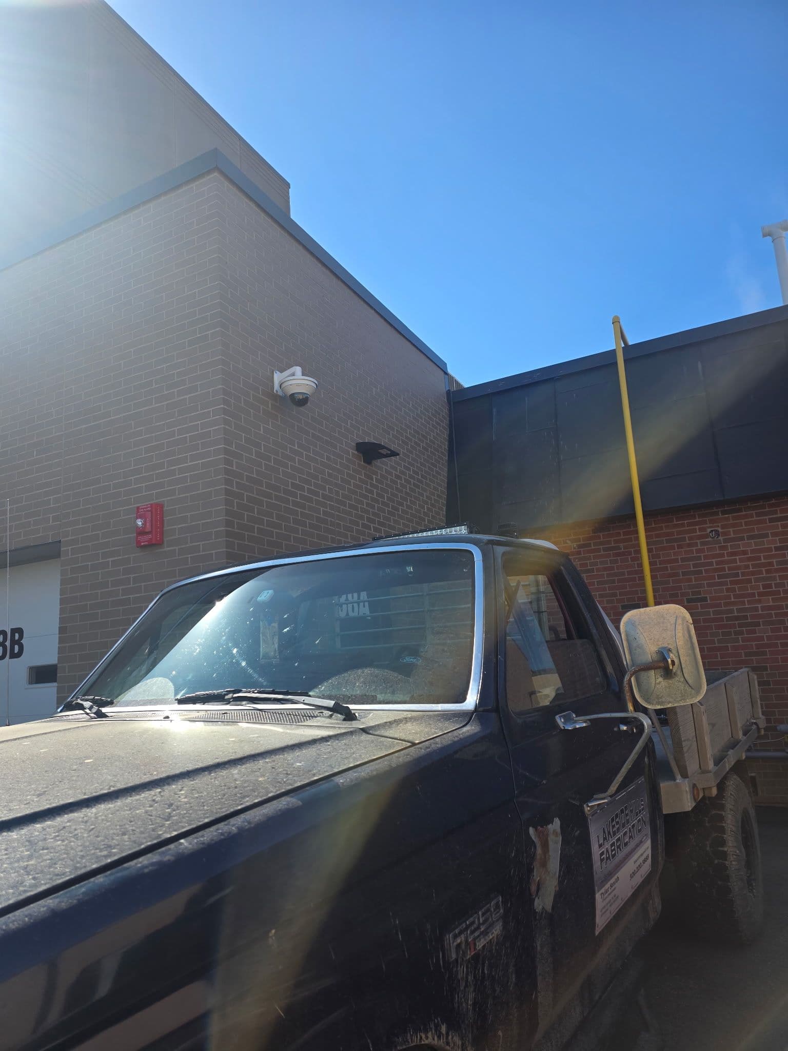 Roof Access Ladder Repair at MACCRAY High School in Clara City image