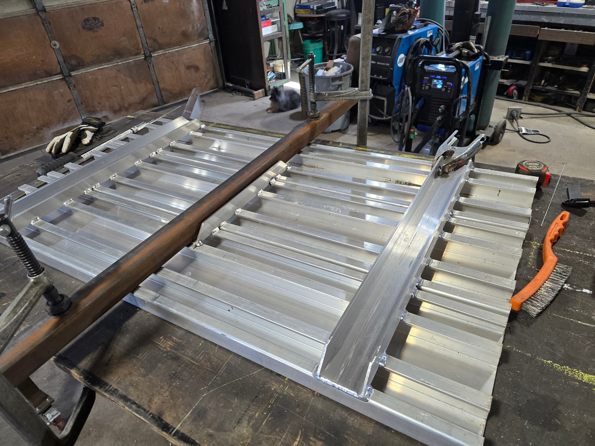 Gallery photos for Custom Aluminum Picnic Table and Outdoor Fireplaces Headed to Willmar Expo: Image #2