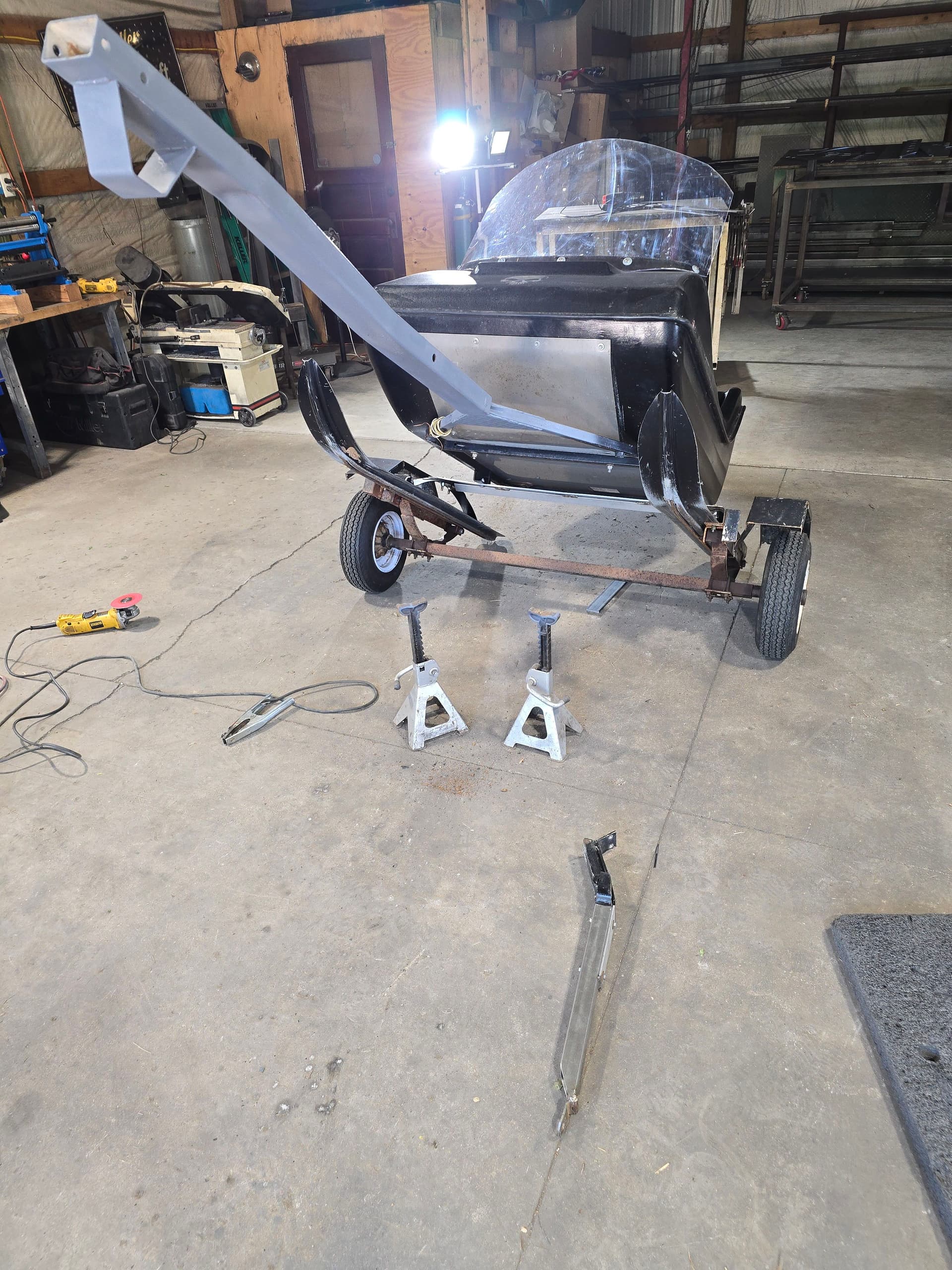 Gallery photos for Custom Fender Fabrication for a One-of-a-Kind Ride-Behind Trailer: Image #5