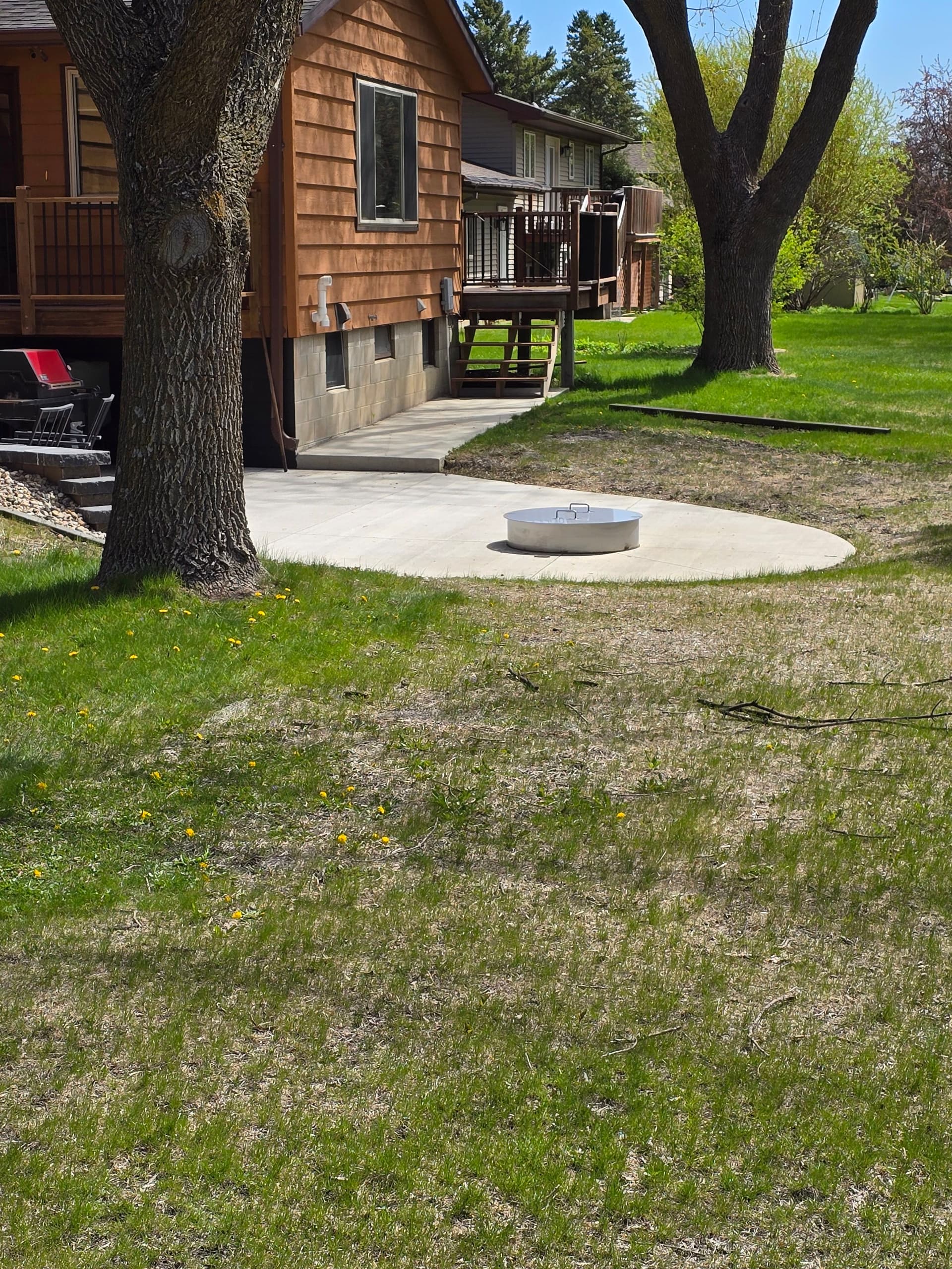 Gallery photos for Stainless Fire Pit Riser and Cover Fix in Willmar: Image #5