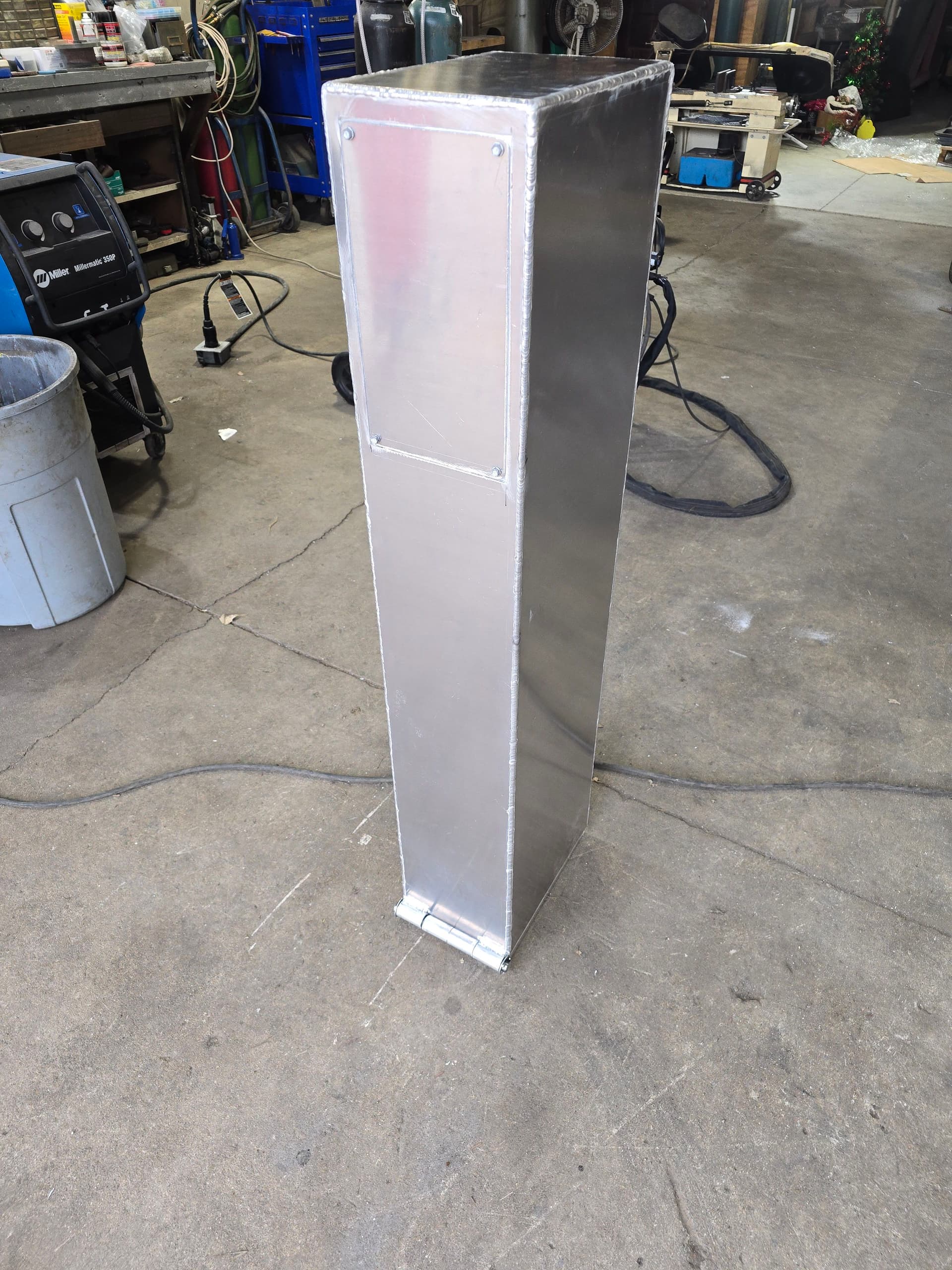 Gallery photos for Custom Aluminum Folding Control Tower Built for a Boat: Image #1