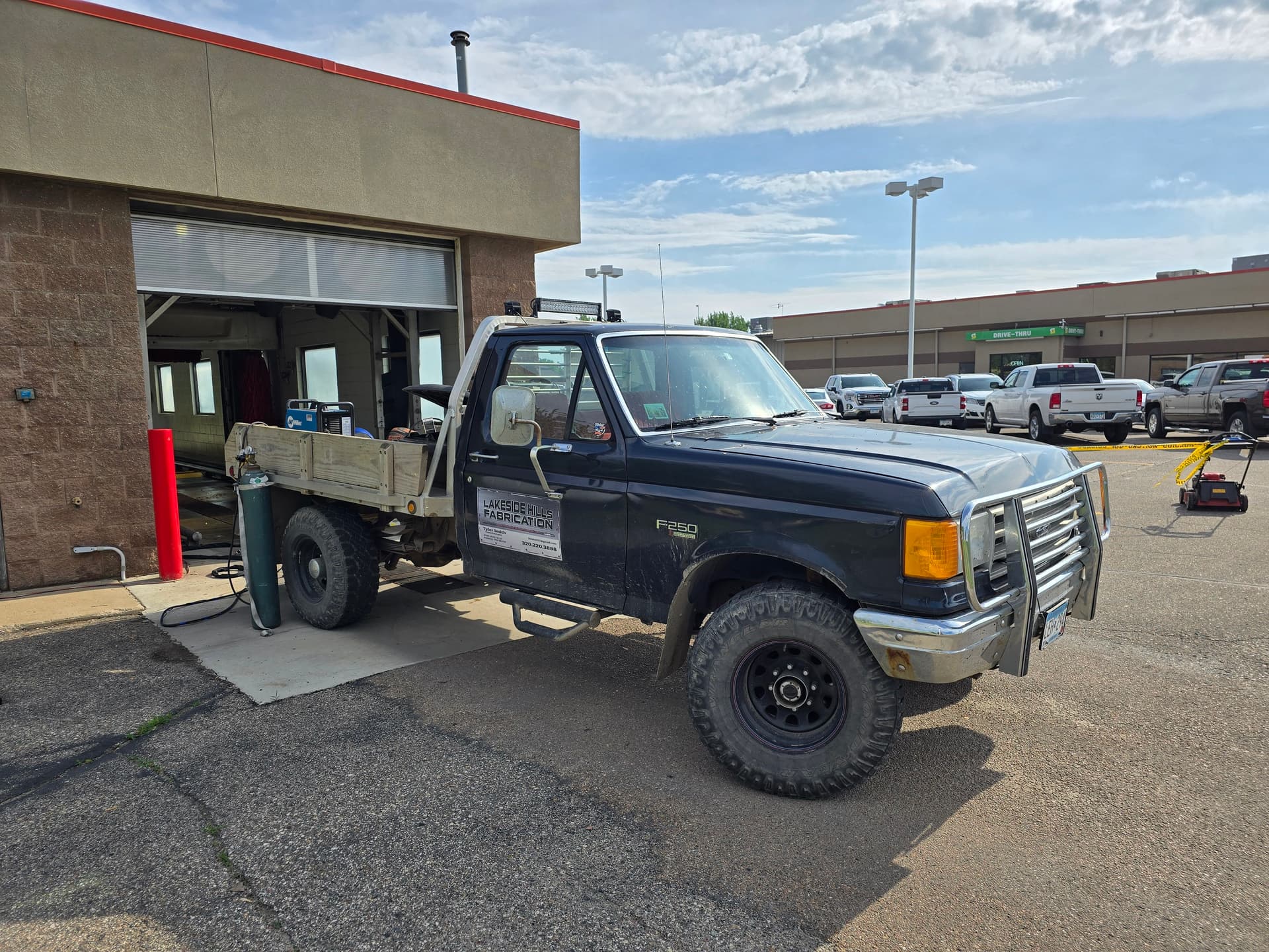 Mobile Aluminum Repair on Car Wash Equipment in Litchfield