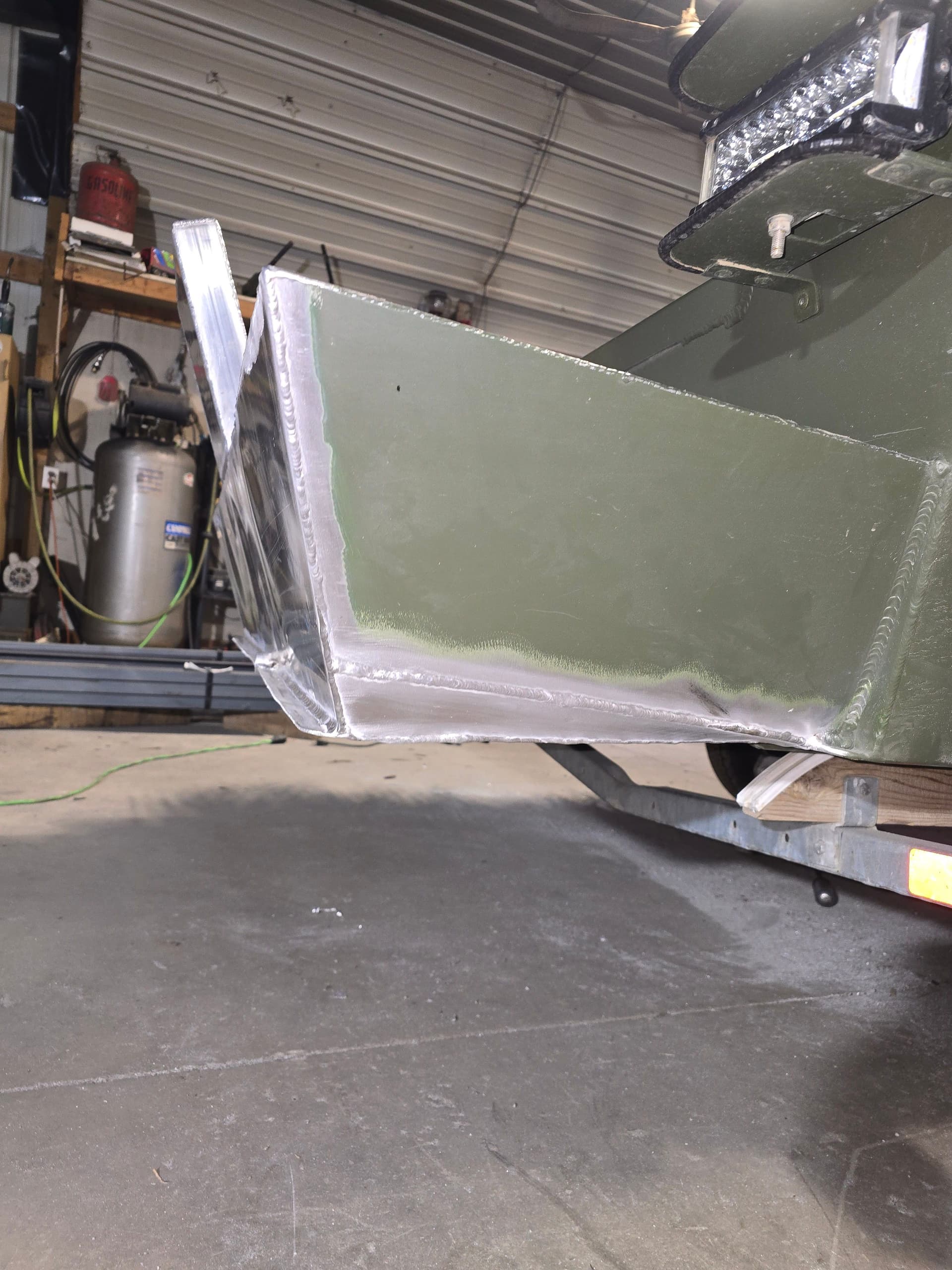 Gallery photos for False Transom Conversion on a Blackwater Duck Boat: Image #7