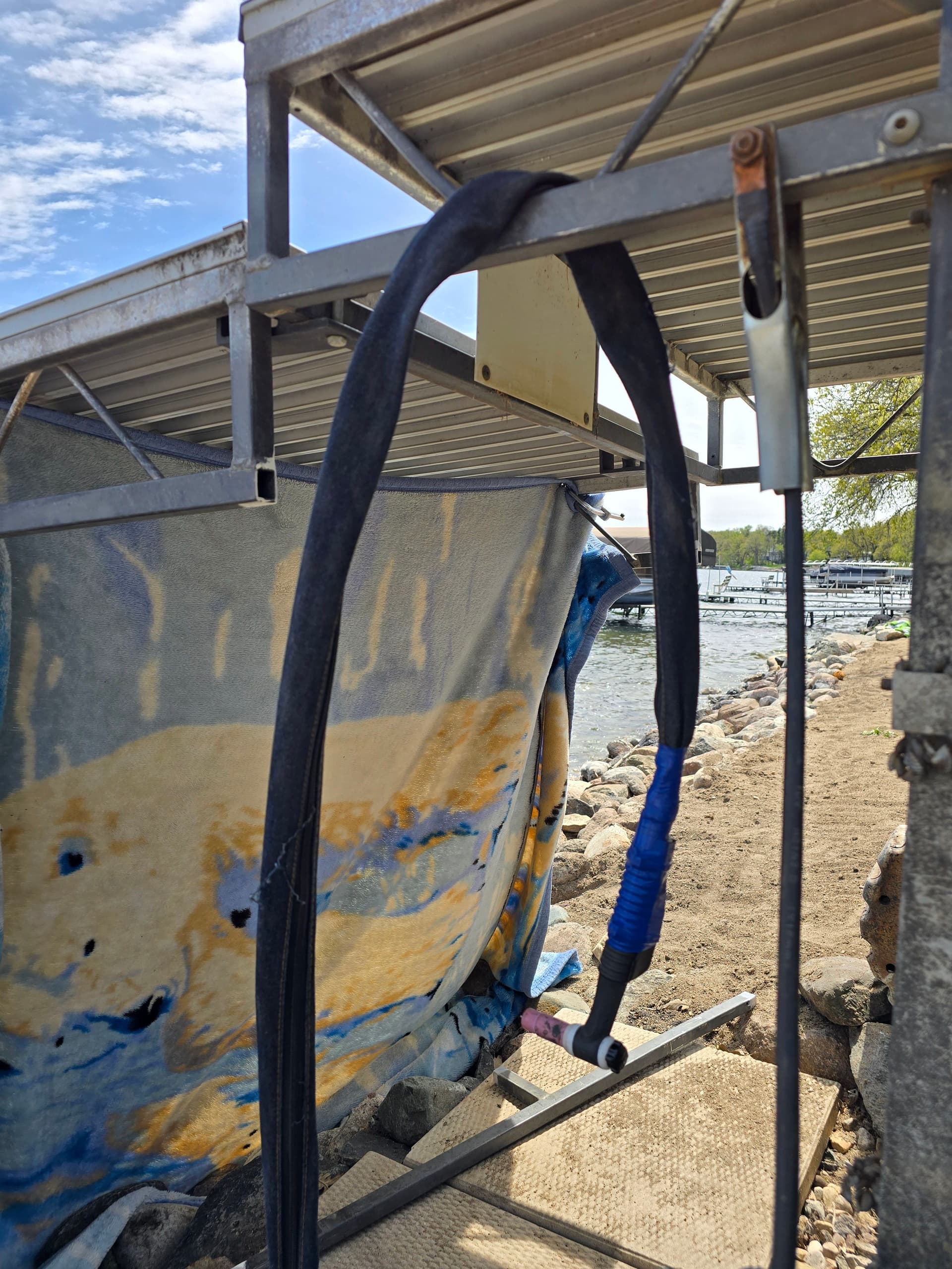 Gallery photos for Dock Repair and TIG Welding on Lake Minnie Belle Near Litchfield: Image #3