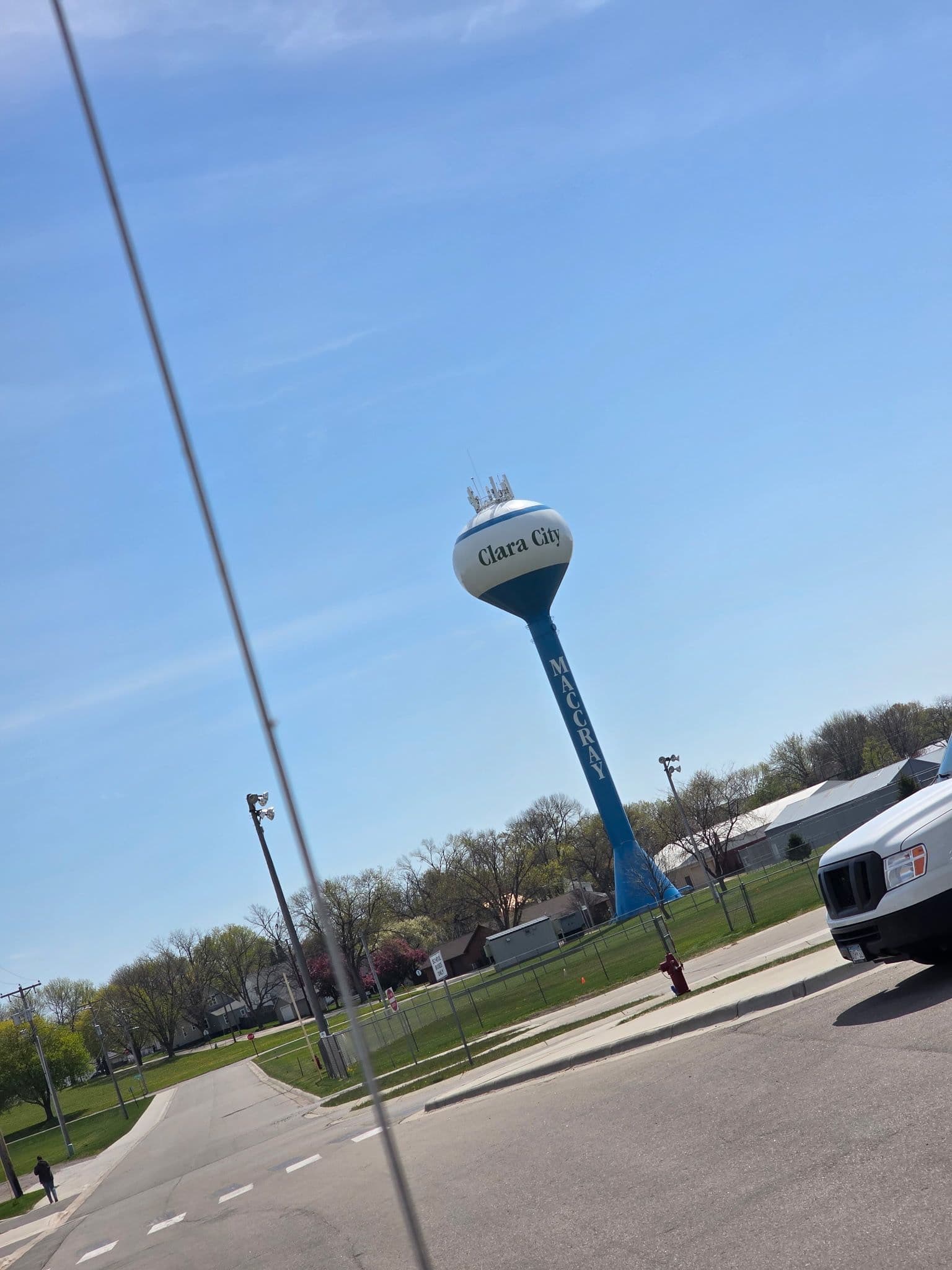 Gallery photos for Roof Access Ladder Repair at MACCRAY High School in Clara City: Image #1