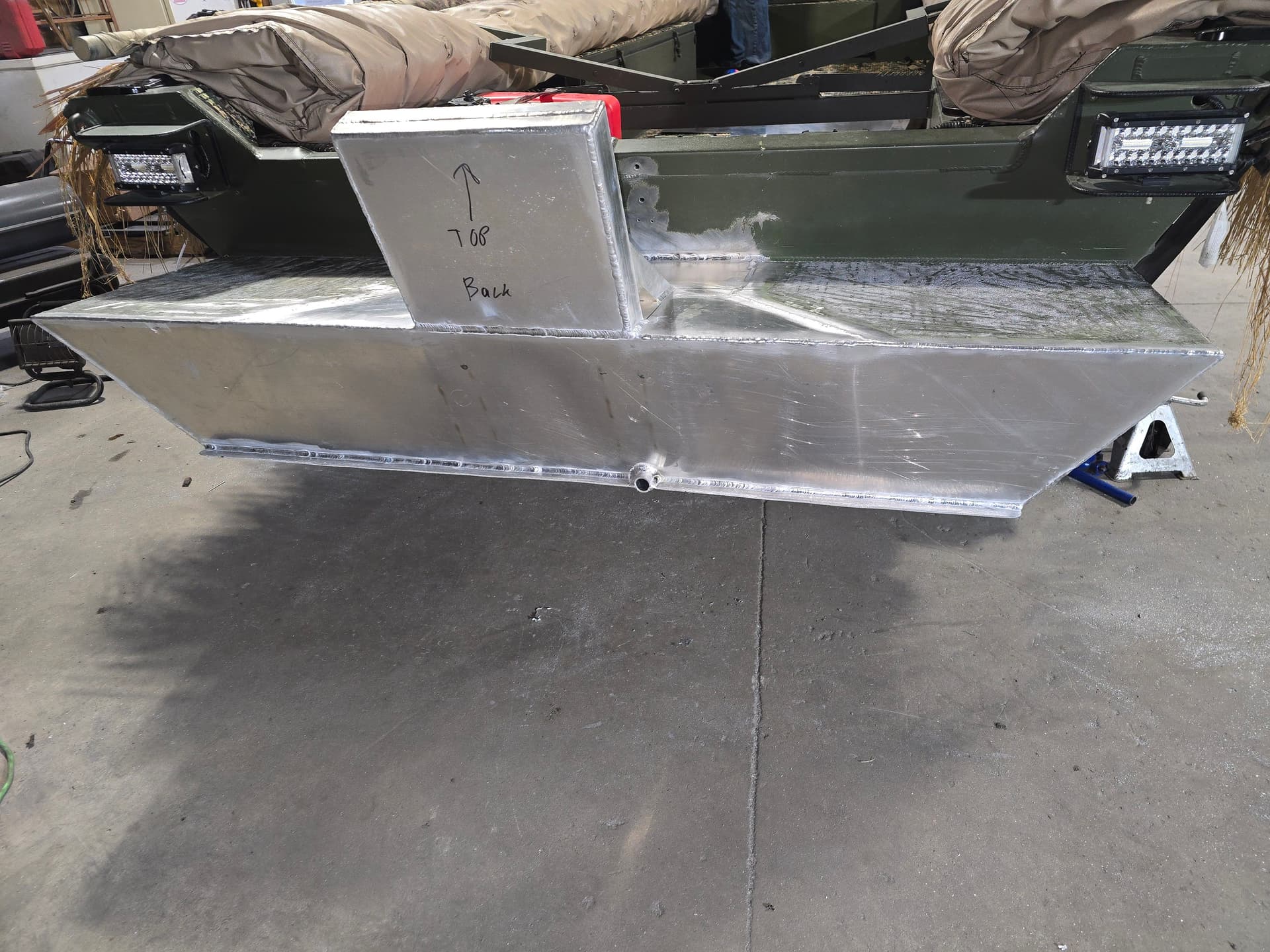 Gallery photos for False Transom Conversion on a Blackwater Duck Boat: Image #8