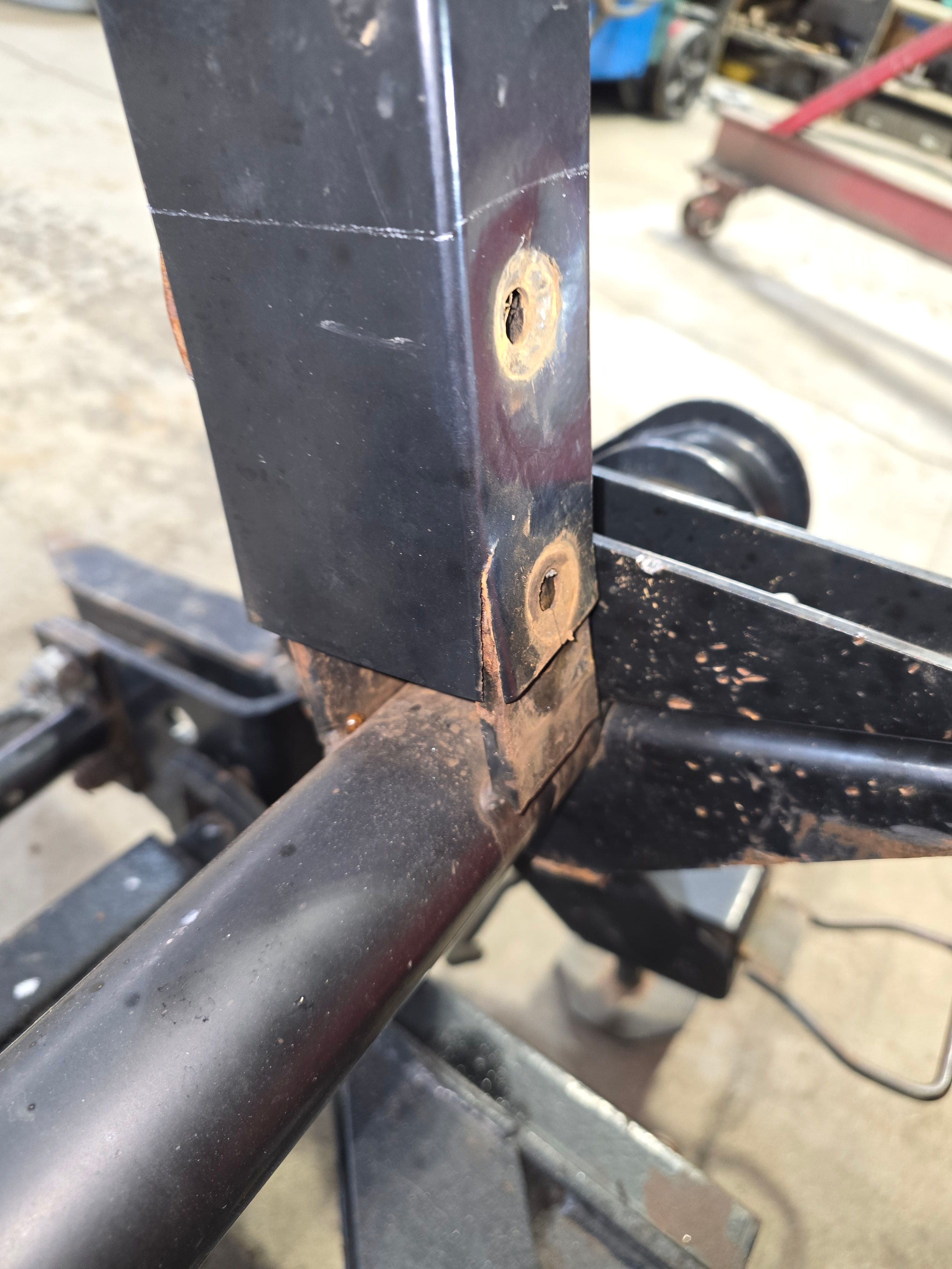 Project Efficient Snowplow Repair at Lakeside Hills Fabrication image