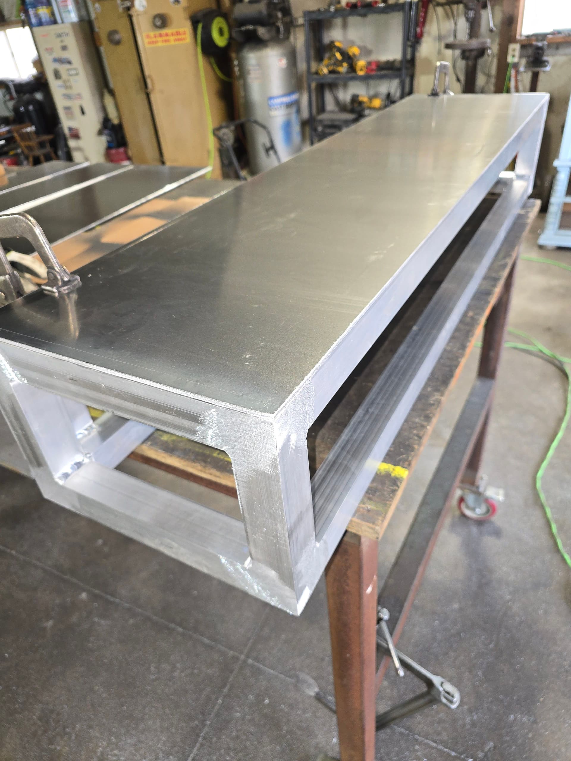 Gallery photos for Custom Aluminum Folding Control Tower Built for a Boat: Image #6