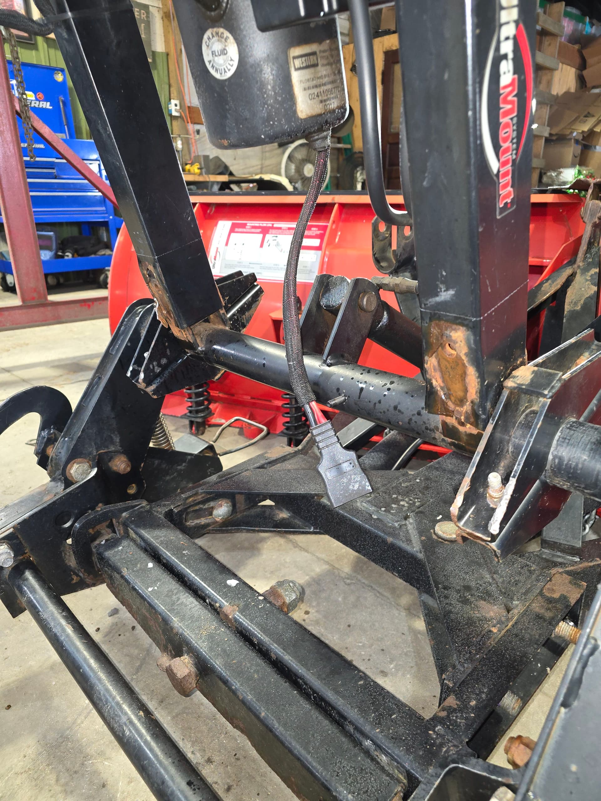 Gallery photos for Efficient Snowplow Repair at Lakeside Hills Fabrication: Image #1