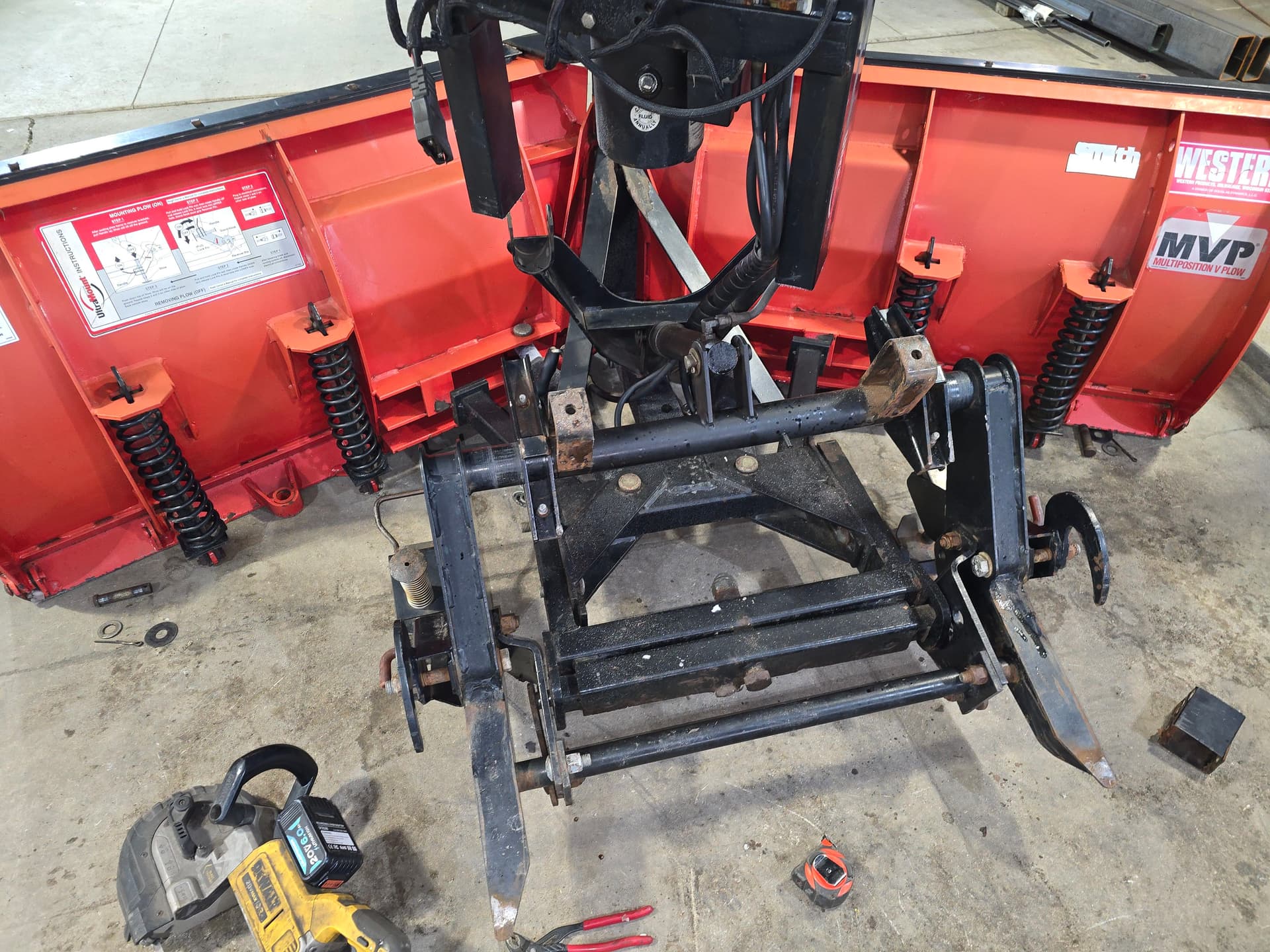 Gallery photos for Efficient Snowplow Repair at Lakeside Hills Fabrication: Image #2