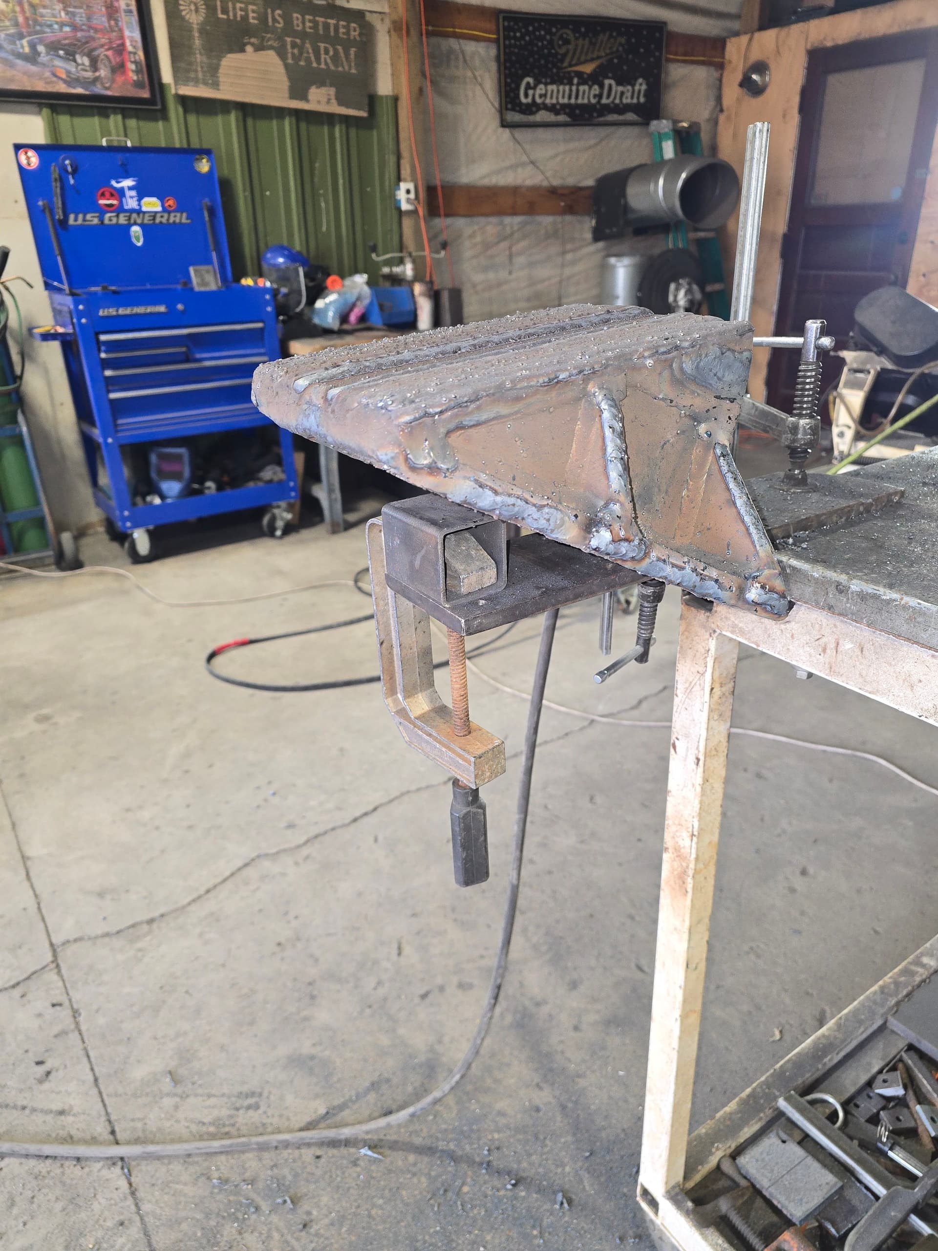 Gallery photos for Tile Plow Tooth Hard Surfacing and Installation: Image #2